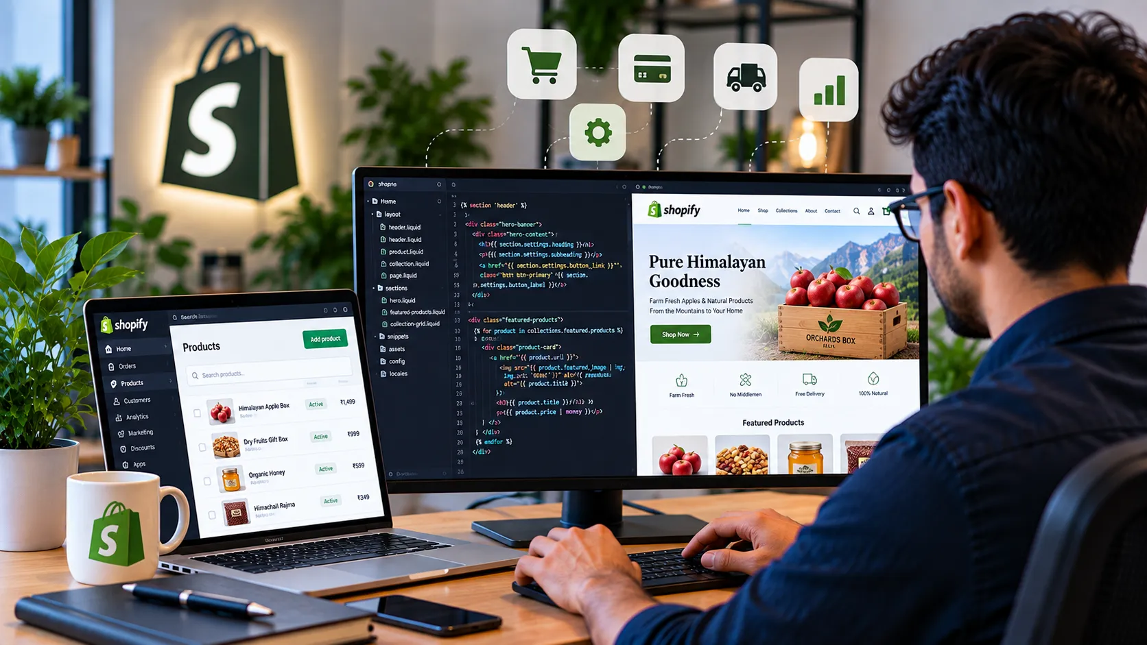 Shopify developer portfolio